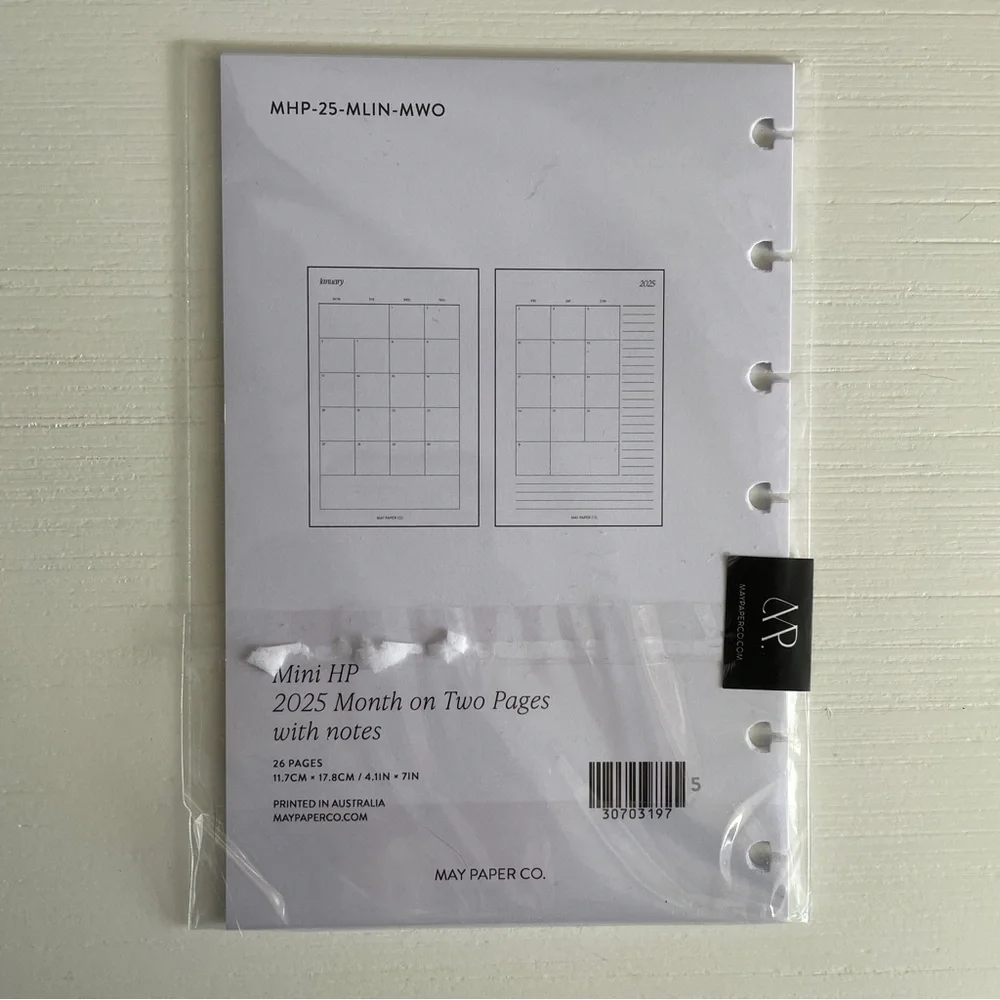 Cloth & Paper discbound inserts